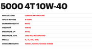Olio motori Motul 5000 4T 10W-40 1L