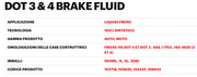 Liquido freni DOT 3&4 BRAKE FLUID 500ml - Motul
