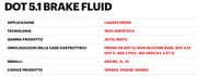 Liquido freni DOT 5.1 BRAKE FLUID 500ml - Motul