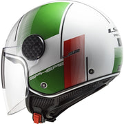 Casco Ls2 SPHERE LUX OF558 FIRM - Bianco Verde Rosso