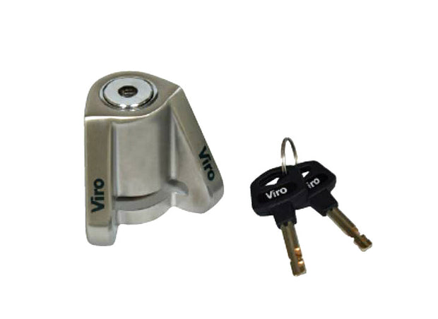 Antifurto Bloccadisco VIRO art. 136 - NEW STOPPER MOTO Ø 6 mm Finitura Acciaio